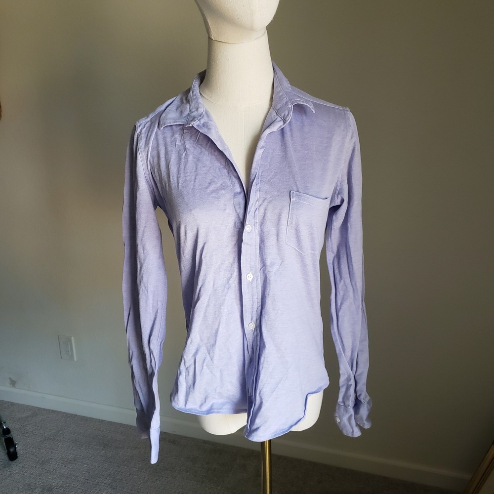 Frank & Eileen Barry Oxford‎ Shirt Button Down Long Sleeve Top XS